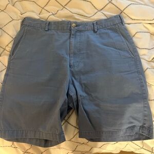 Peter Millar Classic Blue Flat Front Shorts
